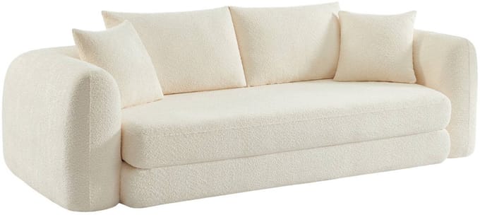 sweeek - Slaapbank met 3 zitplaatsen 243 x 112 x 66 cm - sweeetch
