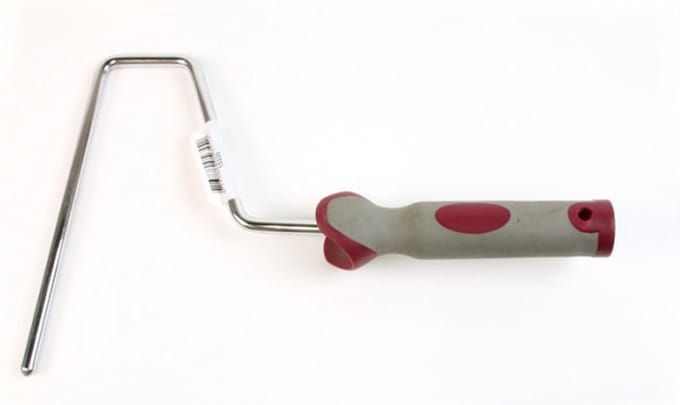 Muur verfroller beugel / verfbeugel softgrip voor 18 cm roller