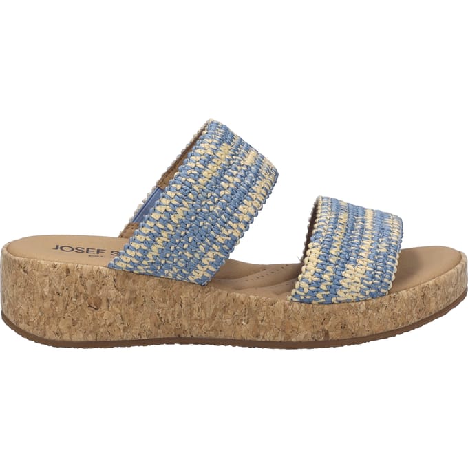 JOSEF SEIBEL Dames Slipper Evita 02 in blauw