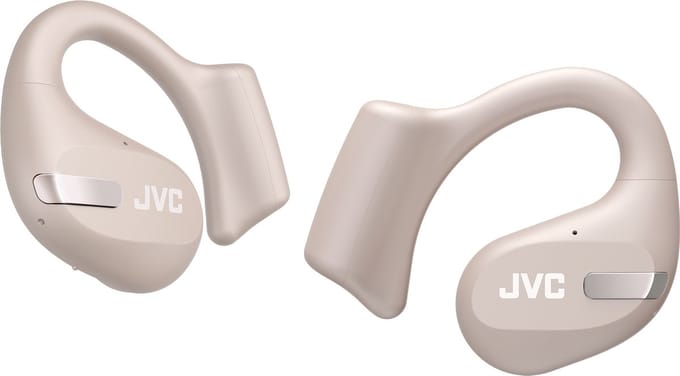 JVC HA-NP50T - Draadloze open oordopjes - IPX4 - Beige