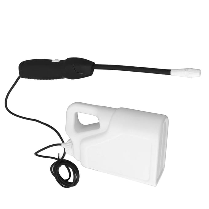 Elektrische spuitmodi instelbaar comfortabel handvat draagbare oplaadbare elektrische tuinspuit white