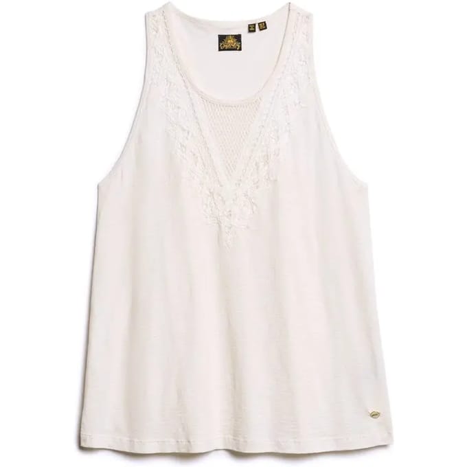 Blouse Superdry Débardeur avec détails en dentelle