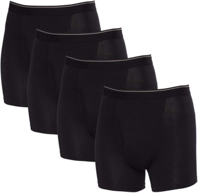 Heren Boxershorts Pima Katoen 4 Stuks Comfortabele Pasvorm
