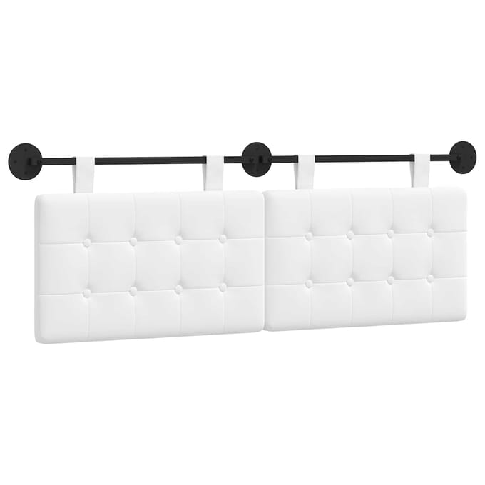 vidaXL Hangend hoofdbord Stof