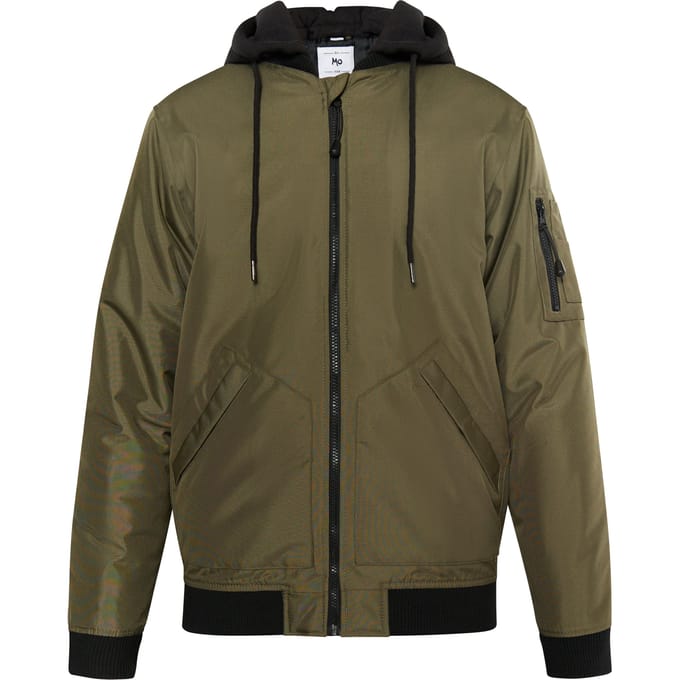 Mo bomberjack Heren militaire olijf
