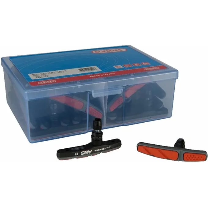 Doos van 25 paar remblokken met abs Elvedes V-Type
