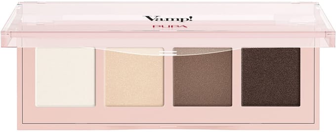 PUPA Milano Vamp! 4 Oogschaduw Palette 001 Natural Matt - 5,2 gr