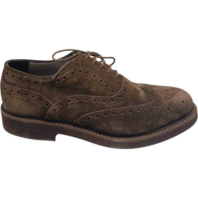 pb10303G9ecam301 Pollini Man Camoscio Brown