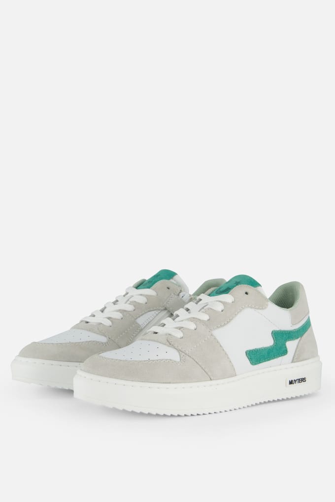 Muyters Muyters Sneakers wit Leer