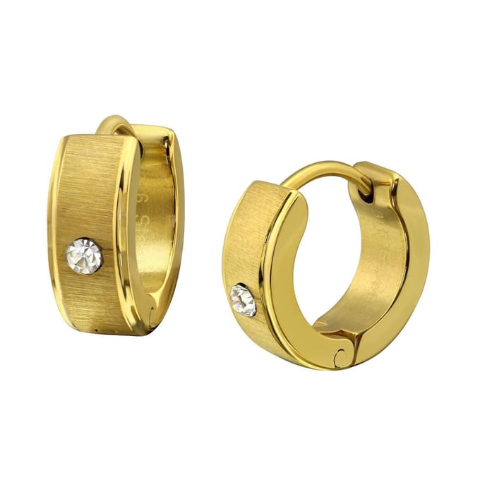 Montebello Oorbellen Aya Mat - 316L Staal - 5mm - ∅13mm