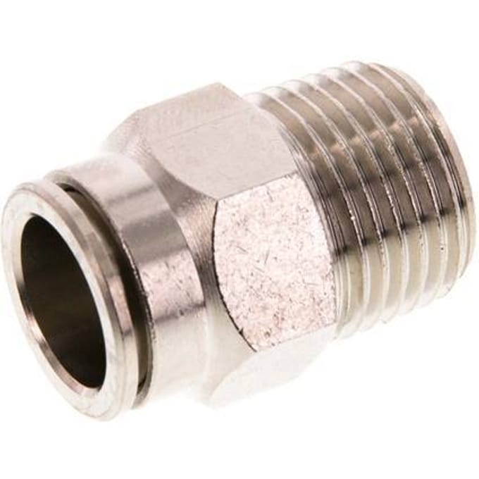 14mm x R1/2'' Messing Insteekfitting Buitendraad FKM