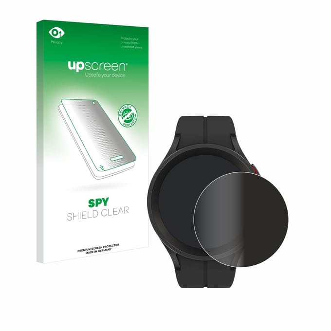 upscreen - privacy screenprotector voor Samsung Galaxy Watch 5 Pro - Folie Beschermfolie Blauwlichtfilter