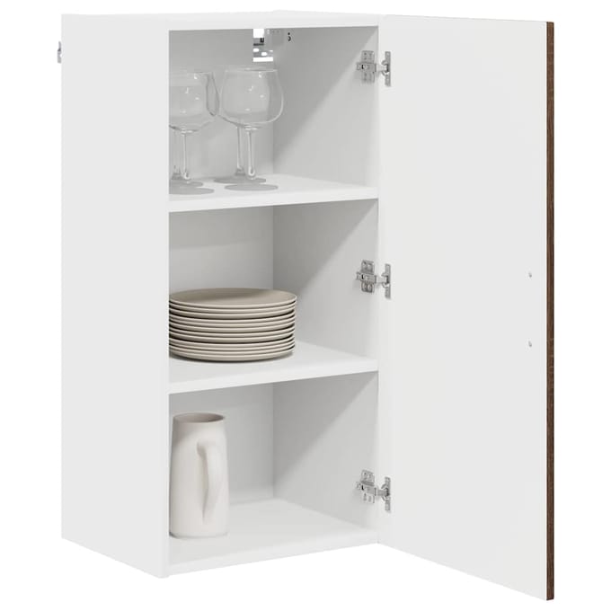 vidaXL - Vaatwasserpaneel - Kalmar - Bruin - Eiken - 40 - x - 31 - x - 80 - cm