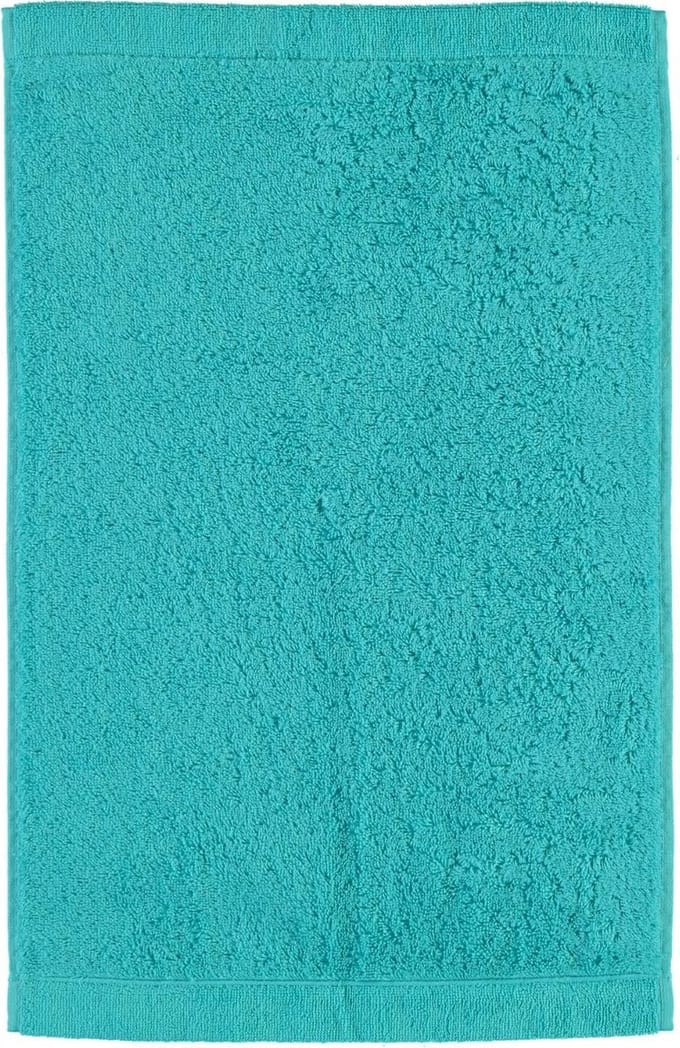 CAWÖ Lifestyle Uni Gastendoekje - Turkoois - 30x50