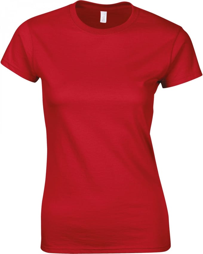 Gildan Softstyle® Fitted Ladies' T-shirt GI6400L - Red - S