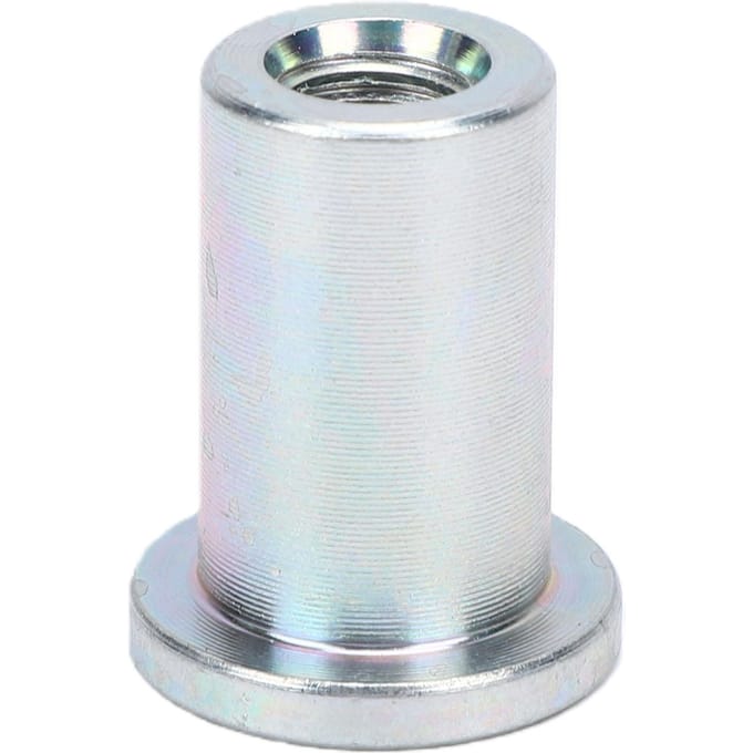 M8 X 25MM Inlasbare Stalen Binnendraad Tophoed Fitting Bus voor Automobiel Productie Machinebewerking white