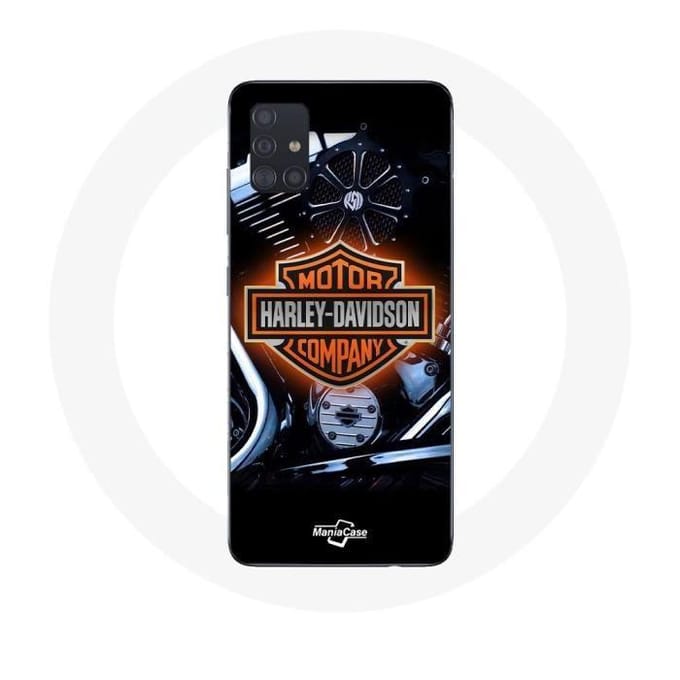 Coque Samsung Galaxy A51 Harley Davidson Compagnie automobile logo