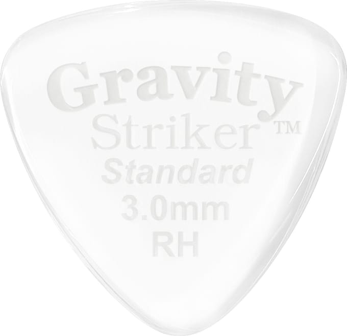 Gravity Guitar Picks GSRS3P-RH Striker RH Speed Bevels Standard 3,0 mm - Plectrum
