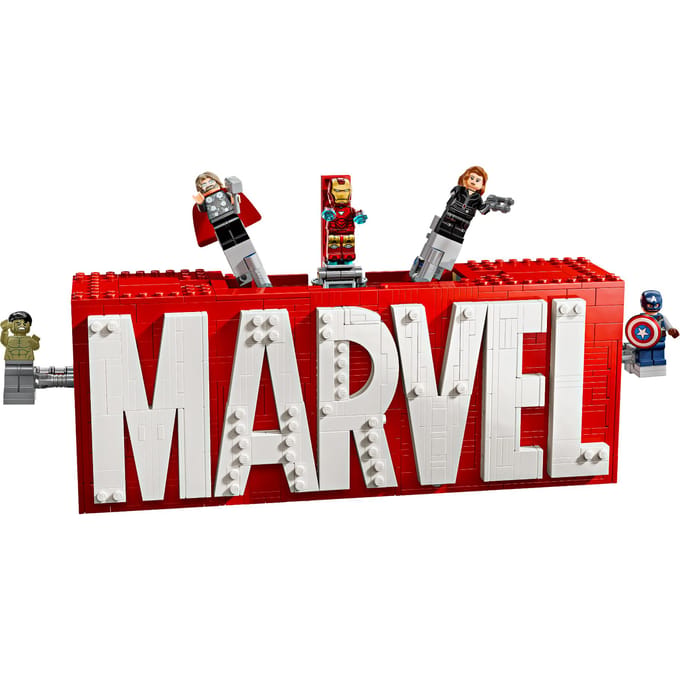LEGO Marvel Super Heroes LEGO® MARVEL SUPER HEROES 76313 MARVEL logo & minifiguren