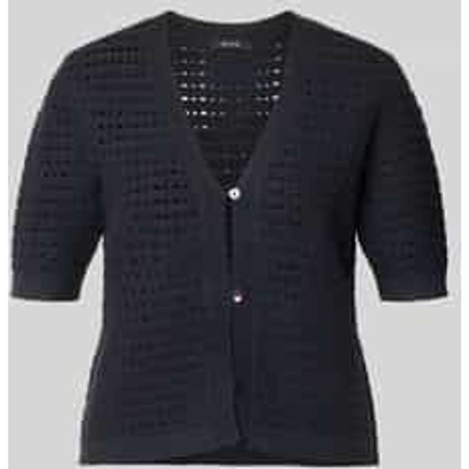regular fit cardigan van viscosemix model 'Dostal'