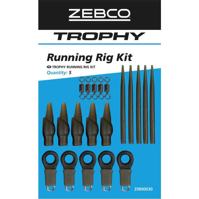 Gereedschapsset Zebco Trophy Running Rig (x5)
