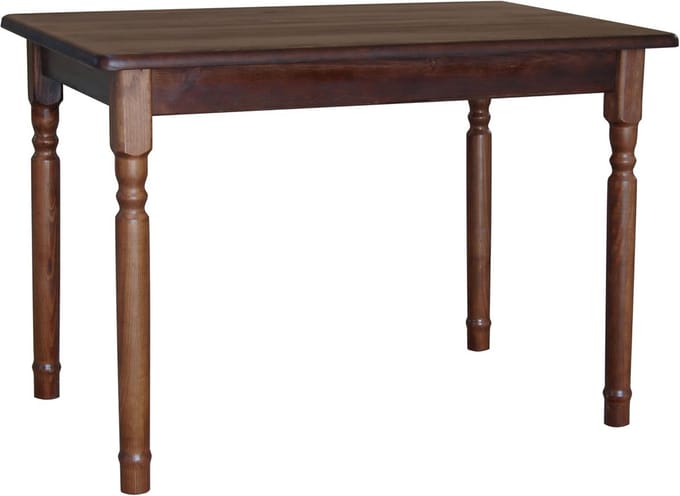 Massief Houten Eettafel Vierkant 90x90cm Grenen Rustiek
