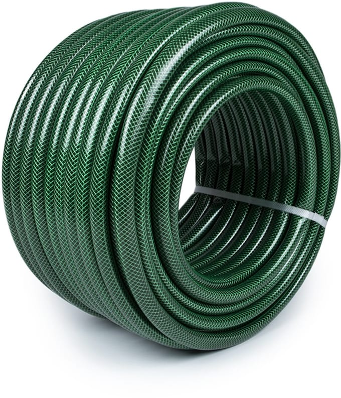 Tuinslang | Groen | 50 meter | Binnendiameter: 16 mm | 3-laags | UV-bestendig & Slijtvast