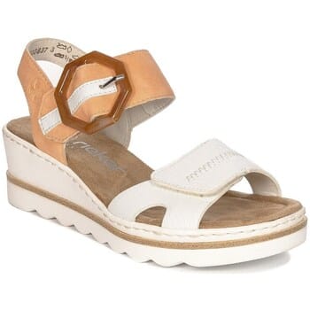 Sandalen met sleehak Rieker Combination