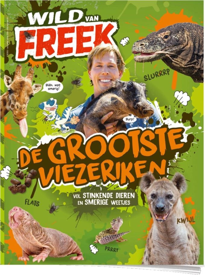 Freek Vonk - Wild van Freek - De Grootste Viezeriken - Winterboek 2024