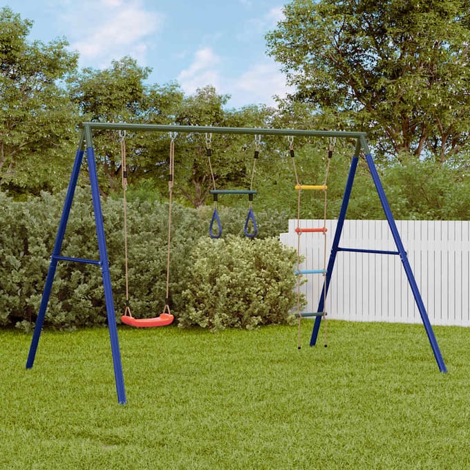 vidaXL Schommelset met schommel, trapeze en ladder