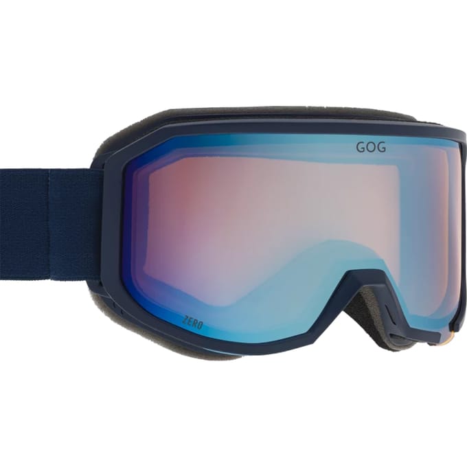 Zero UV400 Ski- en Snowboardbeschermers met Antivfog Hydrofobe Spiegel Dubbele Lens