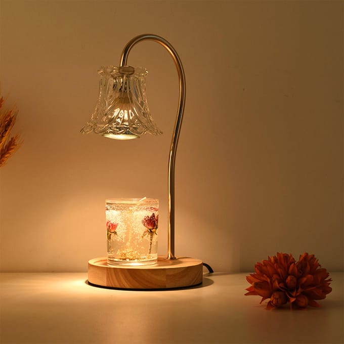 Geurkaarsverwarmer Lamp Kaarsverwarmer Tafellamp Slaapkamer Nachtkastje Romantisch Tafellicht