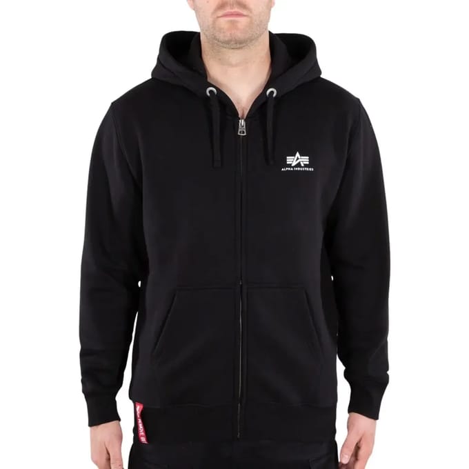 Hooded sweatshirt Alpha Industries Basic Zip