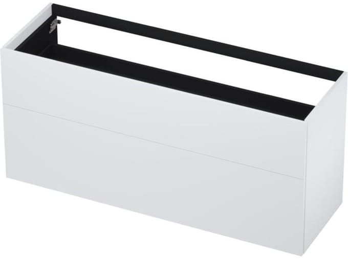 INK - Onderkast 2 Laden Push To Open 65cm Gelakt - 1400x450x650 Mm - Mat Wit