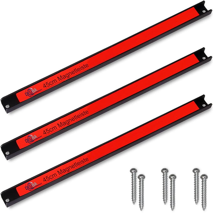 Deuba Magnetische Gereedschaphouder - 3 Stuks 45 cm tot 23 Kg