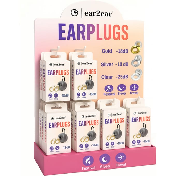 Earplug ear2ear 18DB en 26DB ass