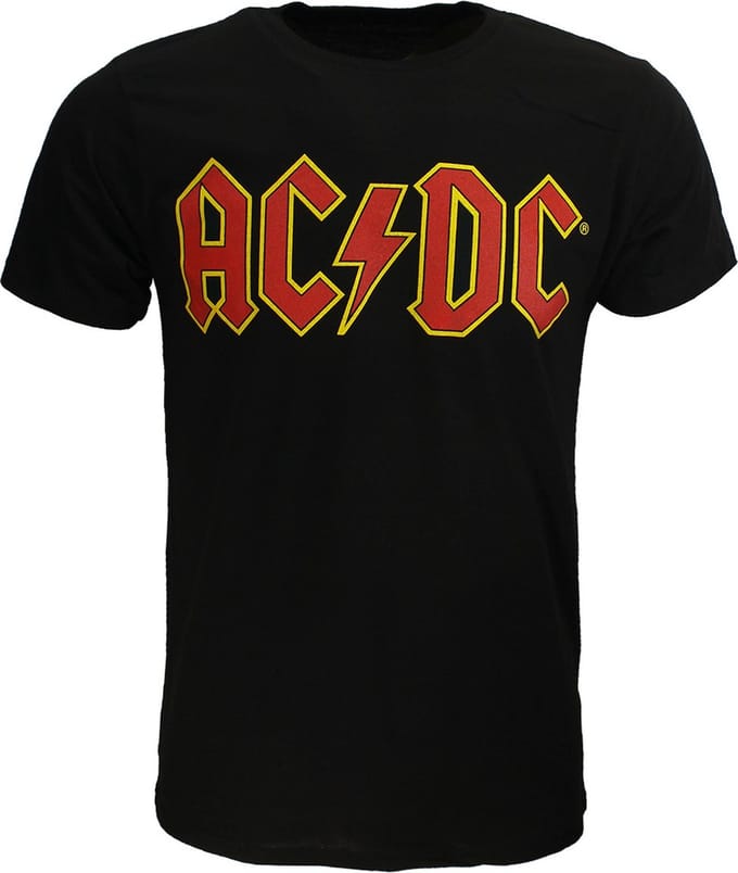 AC/DC Massive Logo Official Band T-Shirt - Officiële Merchandise - 4XL