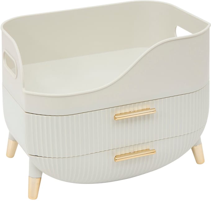 5Five Opberger Alba 2L/vak - Organizer - 26x19x20cm - Beige