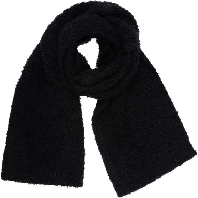 EsQualo Scarf Boucle Knit Black Größe: OS | Schals Outlet | Damen | Schwarz