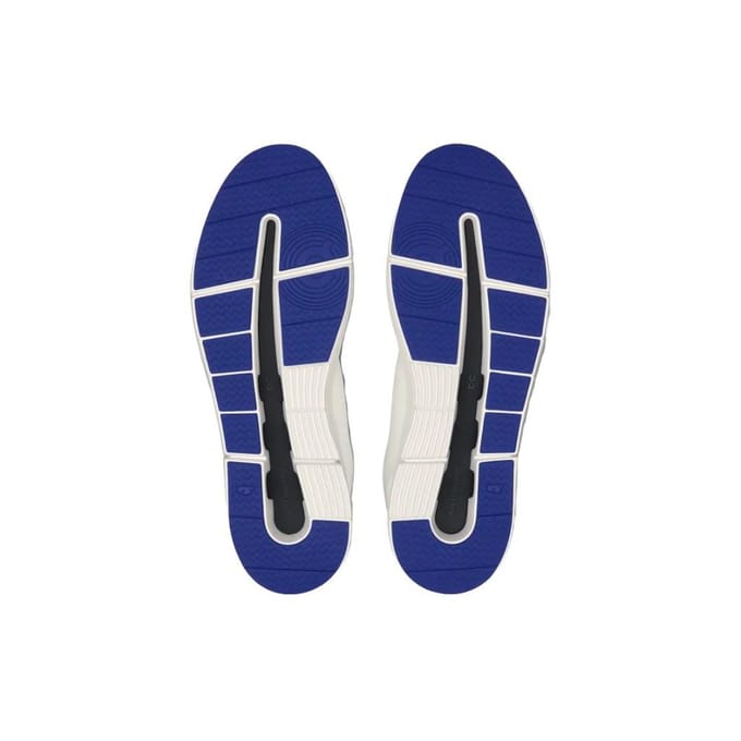 ON The Roger Spin Indigo Non Teint Baskets Homme Blanc 3MD11472244 41 white