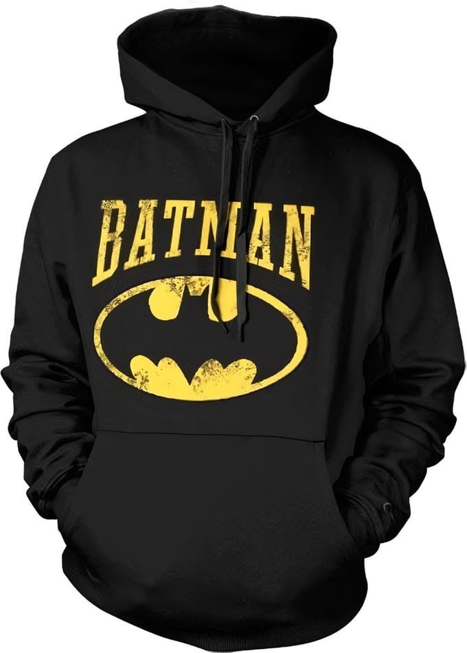 DC Comics Batman Hoodie/trui -XL- Vintage Batman Zwart