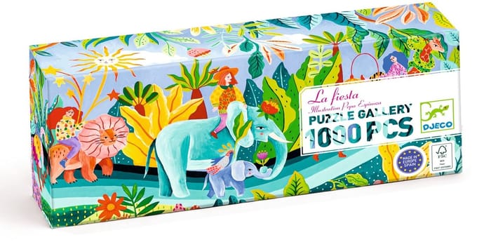 La fiesta - puzzel van 1000 stukjes - Panorama