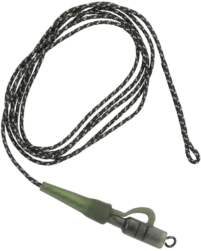 Leadcore Karper Onderlijn 80 cm – Safety Clip – 2 Stuks – Mikado