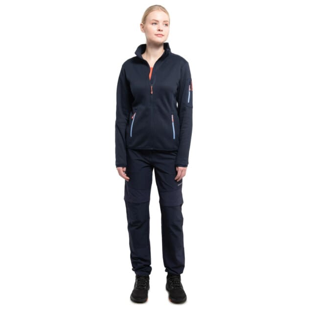 Peak Performance Rider Zip Fleecevest dames Zwart S/36