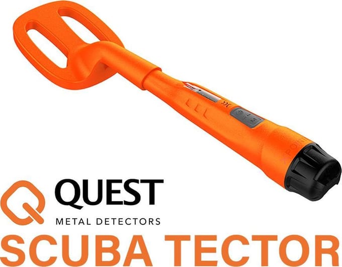 Quest Scuba Tector onderwater metaaldetector voor duiken