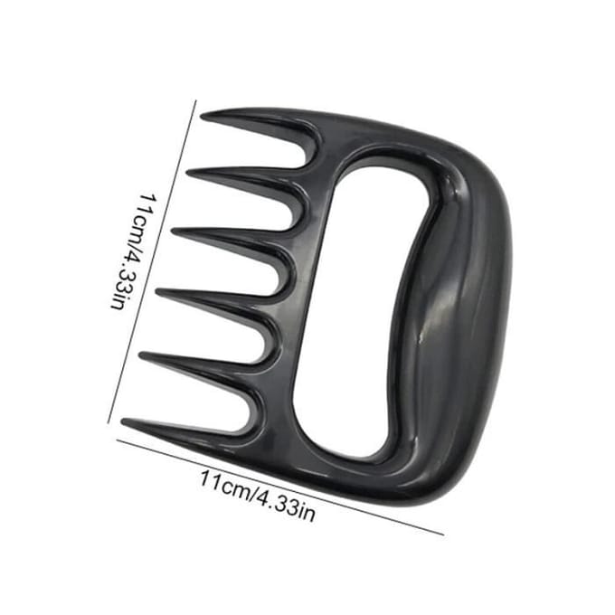 Keukenaccessoires - Maat Zwart - Berenklauwen - 2 stuks - Barbecue - Handmatig