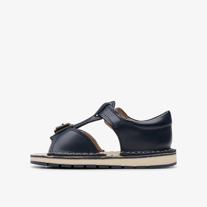 PlaysunReef T. Navy Leren Sandalen