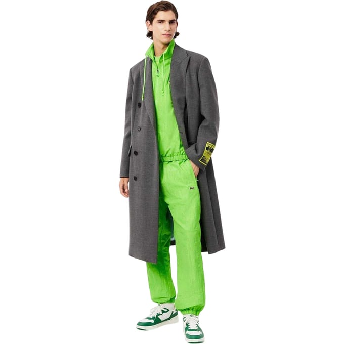 Lacoste Heren Woven Tracksuit Broek (Lime Groen)