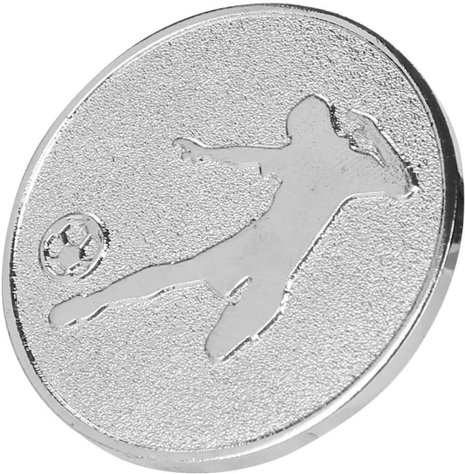 Dailygoods- Toss Coin Slijtvaste Legering - Voetbalreliëf - Duurzaam
