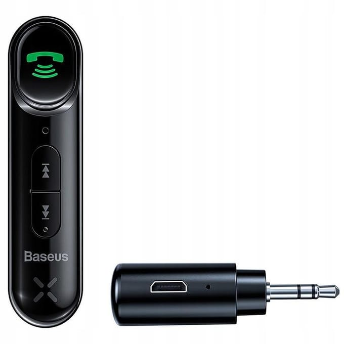 Baseus - BSBA-02 - - (Overseas - Edition) - Bluetooth - AUX-zender - zwart
